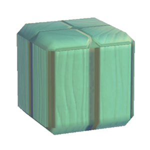 Aquamarine Wooden Wall
