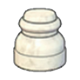 Round pillar (lower)