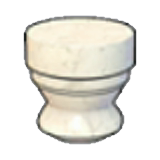 Round pillar (upper)