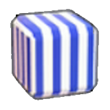 Vertical-stripe print