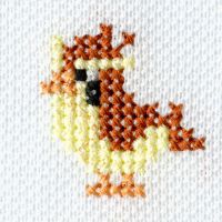 Pidgey Pokémon Polo Shirt Embroidery