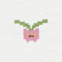 Hoppip Pokémon Polo Shirt Embroidery