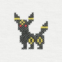 Umbreon Pokémon Polo Shirt Embroidery