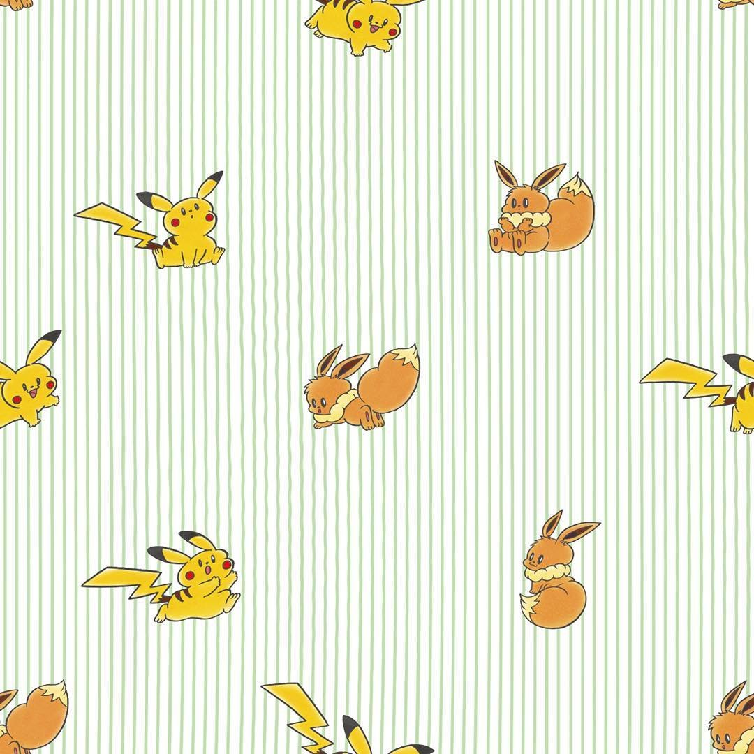 Pikachu & Eevee Pokémon Shirt Pattern