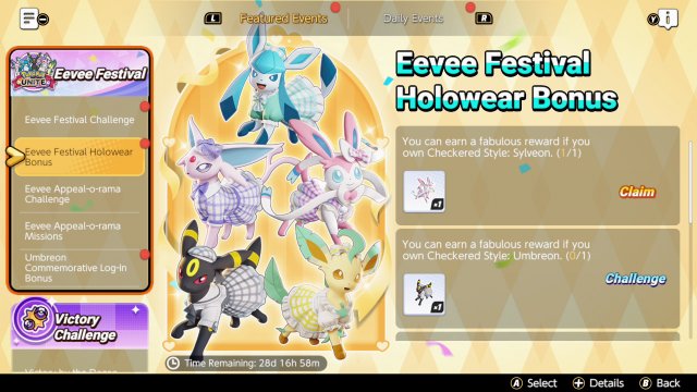 Serebii.net on X: Serebii Picture: Special artwork for Pokémon UNITE of  the Eevee evolutions and new Holowear which will be released for each of  them over the coming weeks    /
