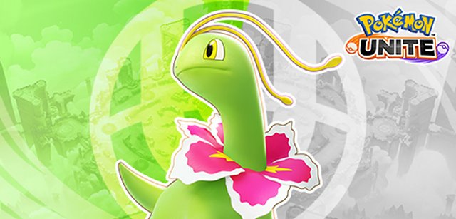 Meganium Released in Pokémon UNITE
