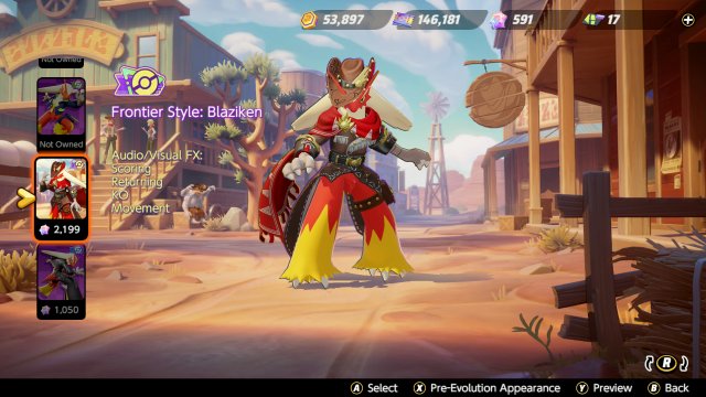 Blaziken - Frontier Style