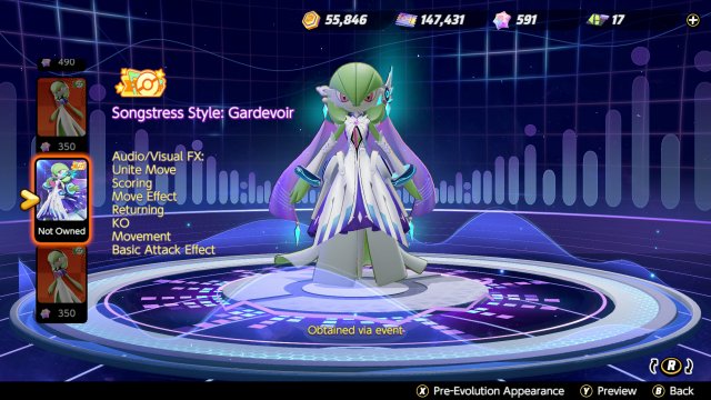 Gardevoir - Songstress Style