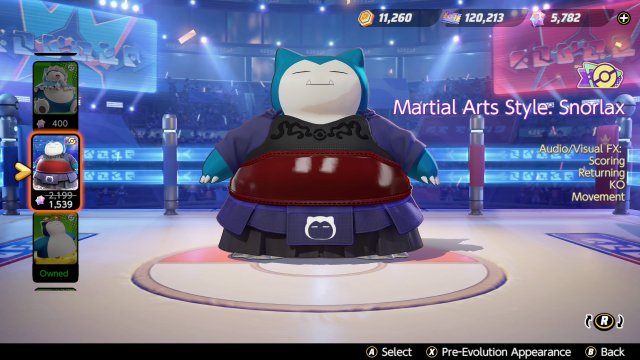 Snorlax - Martial Arts Style
