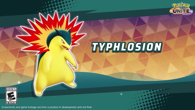 Typhlosion Released in Pok�mon UNITE
