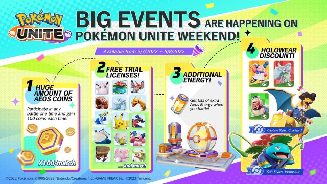 Pokémon UNITE Weekend