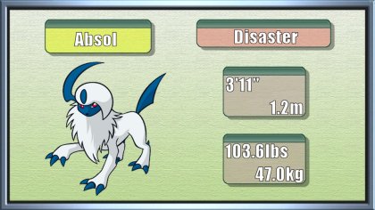 absol evolution x and y