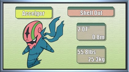 accelgor evolution chart