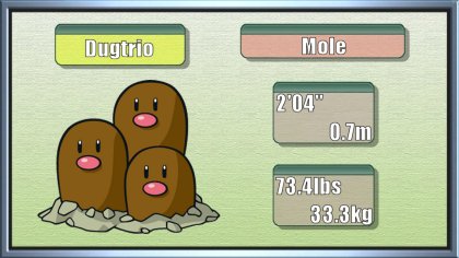 dugtrio underground