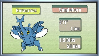 Shadow Heracross, Pokécentral Pixelmon Network Wiki