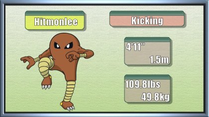 Pokémon of the Week - Hitmonlee