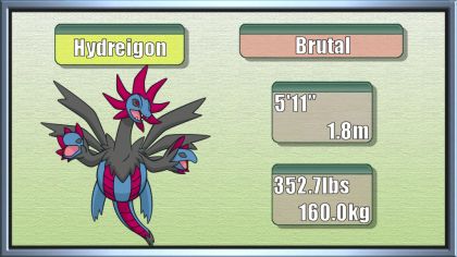 Pokémon X & Y: Análise – Hydreigon