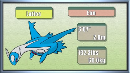 gen3] Finally! Reclaimed! Shiny Latios from the Southern Island