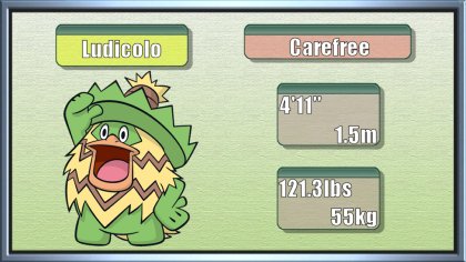 Pokemon Of The Week Ludicolo