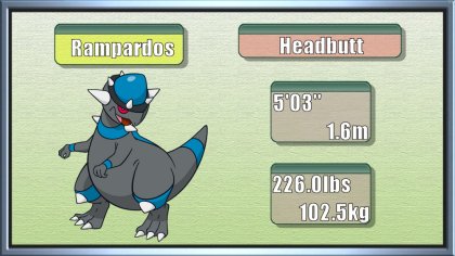 pokemon rampardos evolution