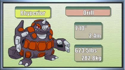 Pokemon Of The Week Rhyperior