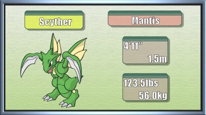 Scyther Cannot Learn Fly