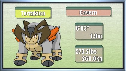 Pokémon of the Week - Terrakion