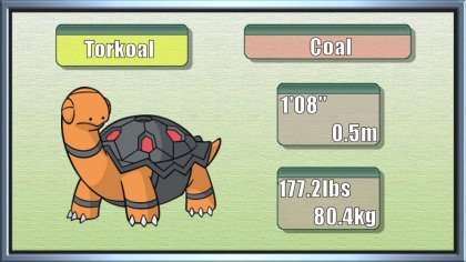 Torkoal Mega Evolution