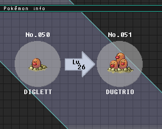 pokemon diglett evolution chart