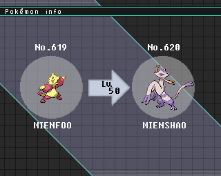 mienshao evolution