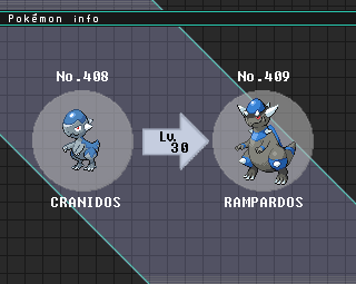 pokemon rampardos evolution