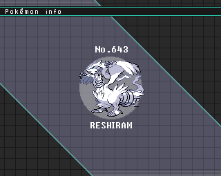 Reshiram - Evolutions, Location, and Learnset