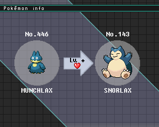 pokemon munchlax evolution