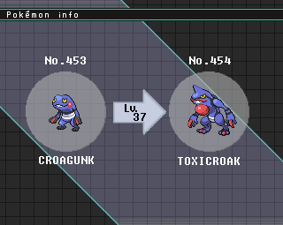 croagunk evolution level