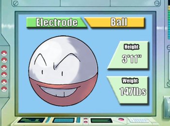 Electrode, Pokémon