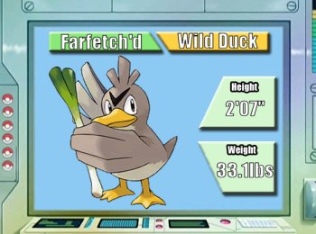 Pokemon FireRed/LeafGreen - How to get Farfetch'd 