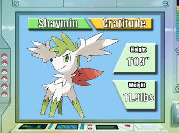 Pokémon of the Week - Shaymin Sky Forme