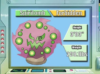 Pokemon Platinum: Catching Spiritomb 
