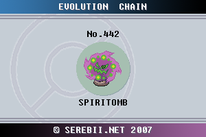 spiritomb evolution chart