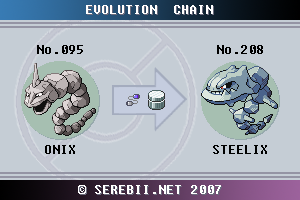 pokemon onyx evolution