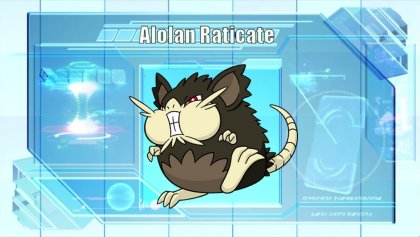 Pokémon Sun and Moon' Alola forms include Raticate