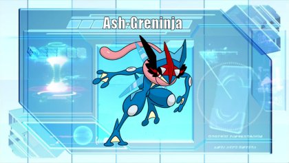 Ash greninja shiny form