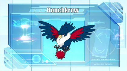Honchkrow LV X Japanese Pokemon 1st Diamond Pearl Moonlit Pursuit
