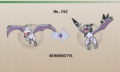 Pokemon Let's Go  Aerodactyl - Stats, Moves, Evolution