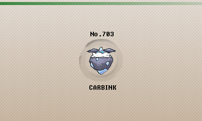 pokemon carbink evolution