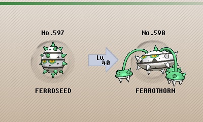 ferrothorn evolution