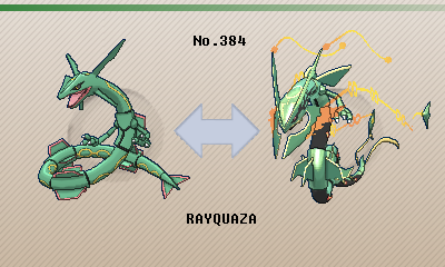 pokemon rayquaza evolution chart