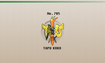 Pokémon of the Week - Tapu Koko