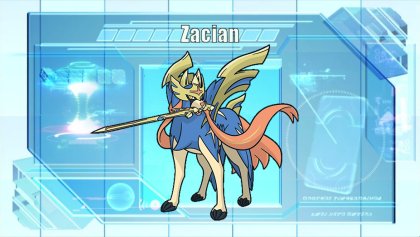 Zacian Hero of Many Battles / Zacian Crowned Sword Pokemon 