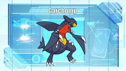 shiny mega garchomp x and y